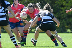 Rider Tamara Silcock plays FPC Rugby