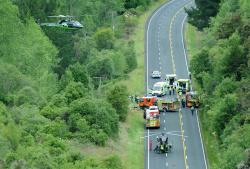 MVC - Car over Bank SH5 2014