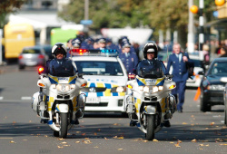 Funeral of Len Snee 2009