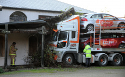 MVC Truck vs Building