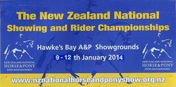 New Zealand National Rider and Showing Championships 2014