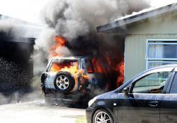 STRU - Car and House Fire