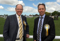 Politicians Campaign at the HB A&P Show 2011